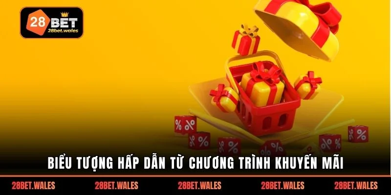 Biểu tượng hấp dẫn từ chương trình khuyến mãi