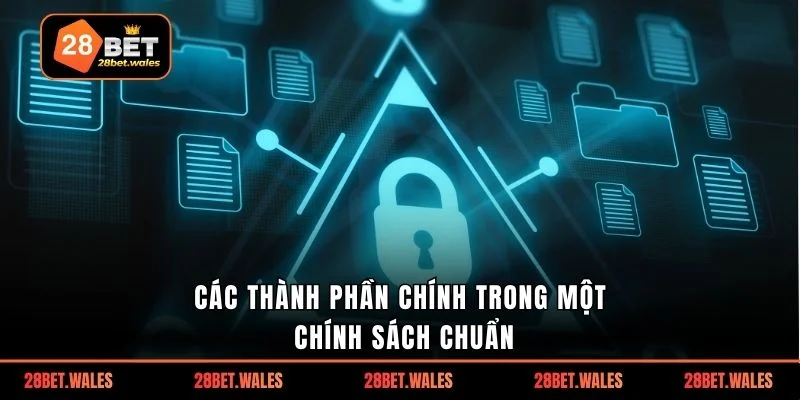 Các thành phần chính trong một chính sách chuẩn