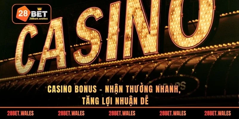 Casino bonus