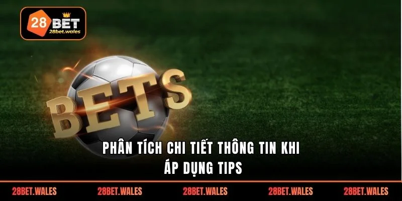 Phân tích chi tiết thông tin khi áp dụng tips